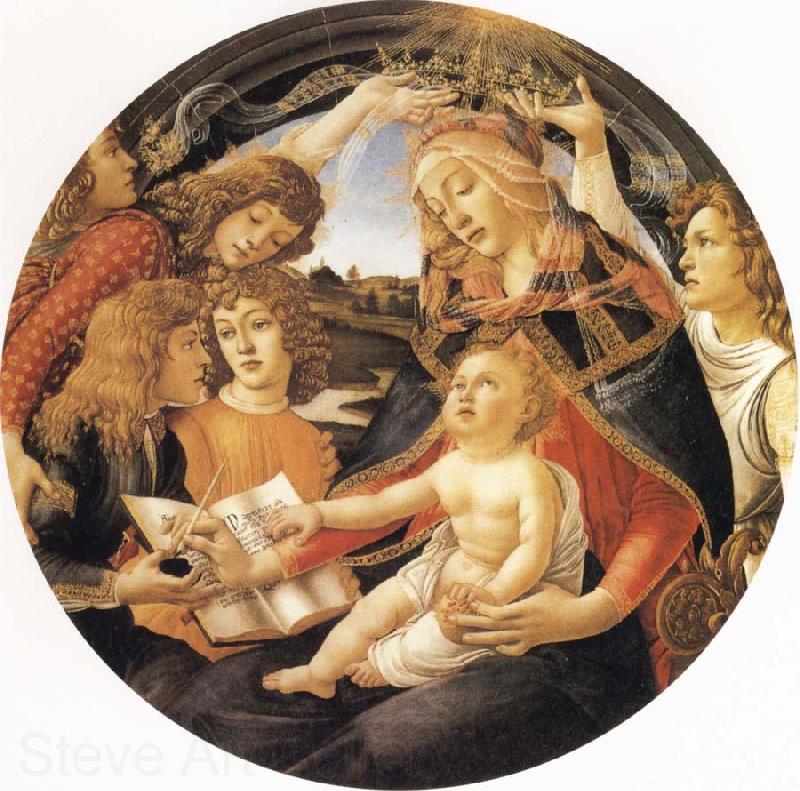 Sandro Botticelli Madonna del Magnificat France oil painting art